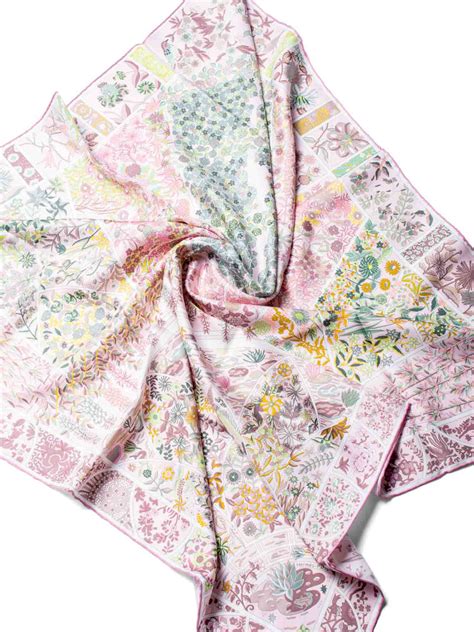 hermes fleur|hermes silk scarf.